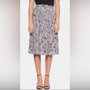 Banana Republic | Pleated Cherry Blossom Skirt | Size XS